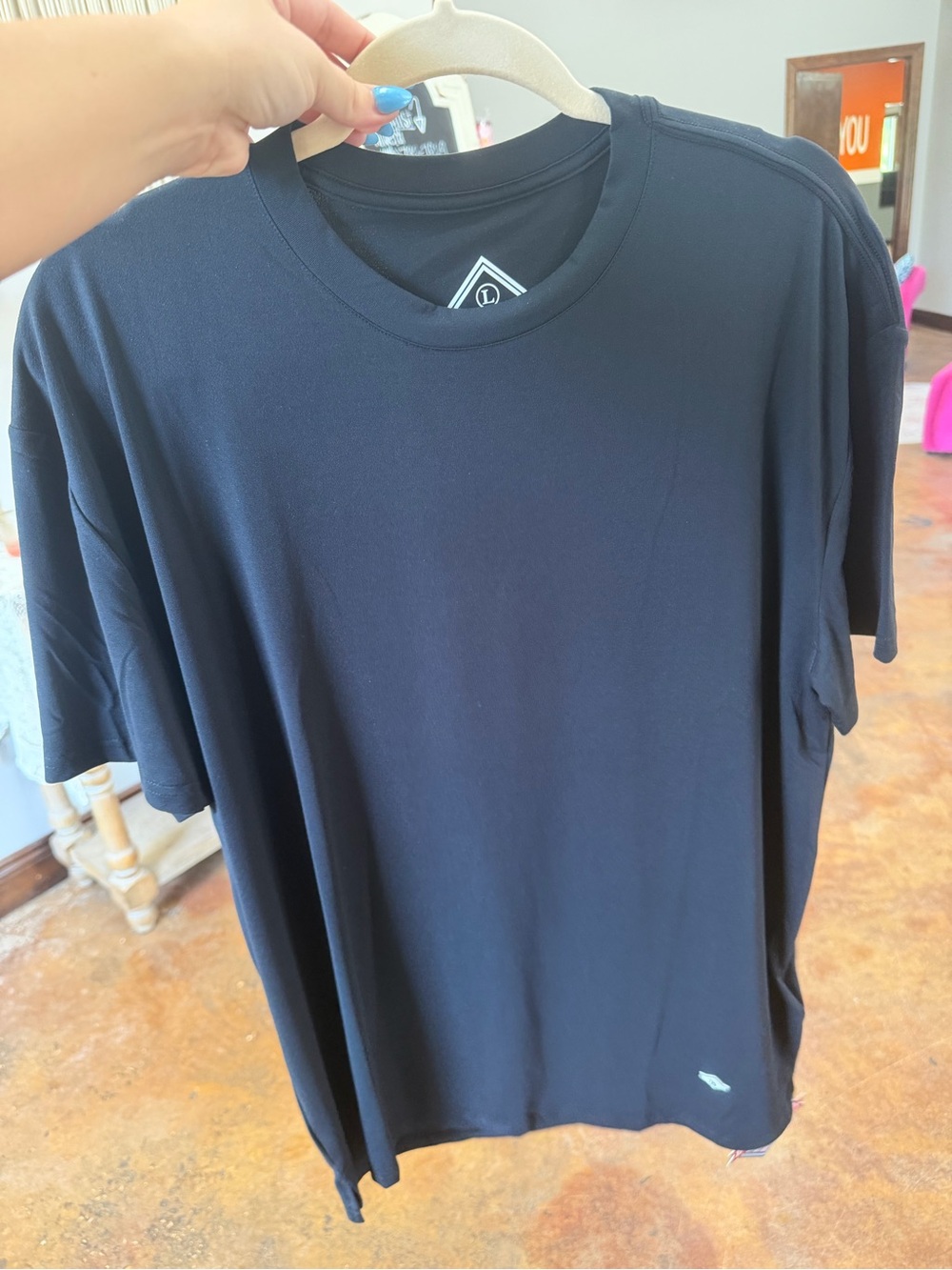 BURLEBO Black Short Sleeve Crew Neck Tee